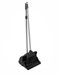 Lobby Dustpan & Brush - Black 103cm x 30cm x 25cm