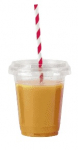 Flat Smoothie Lid to fit 10-20oz - Box of 1000