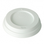 4oz Espresso Coffee Cup Lids White - Box of 1000