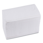 2 Ply 1/8 Fold White Napkins 250 Napkins - 40cm x 40cm