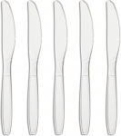 Heavy Duty Clear Plastic Knife (Box of 1000)