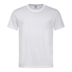 Unisex T-Shirt White M Chest Size: 40"-42" /102-107cm