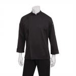 Unisex Hartford Lightweight Chef Jacket Black Size M