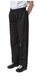 Nisbets Essentials Chef Trousers Black Medium
