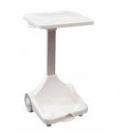 Free Standing Sack Holder with White Lid