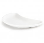 Olympia Whiteware Crescent Salad Plates 200mm -Pack of 12
