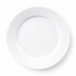 Olympia Whiteware Wide Rimmed Plates 250mm (12 Pack)