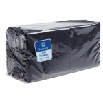 Cocktail Napkins Black 2ply 1/4 Fold (8 Pack) 2000 Sheets