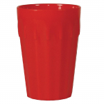 Kristallon Polycarbonate Tumblers Red 253.8ml (Qty 12)