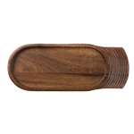 Churchill Single Handled Mediu Wooden Boards 355mm -Pack of 4
