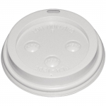 Fiesta Recyclable Coffee Cup Lids White 225ml/8oz (50 Pack)