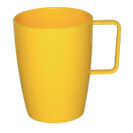 Kristallon Polycarbonate Handl Beakers Yellow 348.7ml (Qty12)