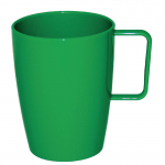 Kristallon Polycarbonate Handl Beakers Green 348.7ml (Qty12)
