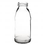 Olympia Glass Milk Bottles 200ml (Pack of 12)