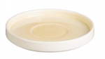 Olympia Fondant Saucers Lemon 155mm (Pack of 6)