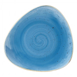 Stonecast Triangle Plates Cornflower Blue 229mm(Pack 12)