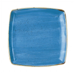Stonecast Deep Square Plate Cornflower Blue 265mm (Pack 6)