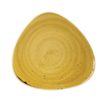 Churchill Stonecast Triangle P late Mustard Seed Yellow 311mm