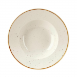 Stonecast Round Wide Rim Bowls Barley White 280mm (Pack 12)