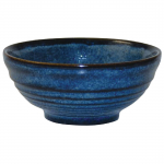 Bit on the Side Blue Ripple Snack Bowls 120mm (Pack of 12)