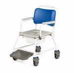 Atlantic Shower Commode Chair with Footrest 18 inch seat