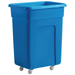 Black Polyethylene Trolley Small 130Ltr