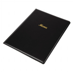 Olympia PVC Menu Cover A4 Black