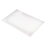 Hygiplas Anti Microbial High Density White Chopping Board
