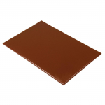 Hygiplas Anti Microbial High Density Brown Chopping Board