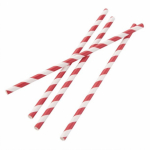 Red Stripes Paper Straws Pack of 250