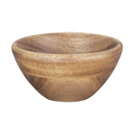 Olympia Acacia Bowl 100mm Dimensions: 100(Ø)x50(H)mm