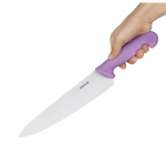 Hygiplas Cooks Knife Purple 25cm Blade length: 10"