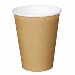 Recyclable Coffee Cups Single Wall Kraft 340ml/12oz (50Pack)