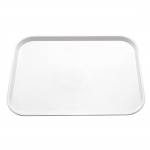 Kristallon Polypropylene Fast Food Tray White Large 450mm