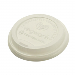 Compostable Coffee Cup Lids 225ml / 8oz (1000 pack)