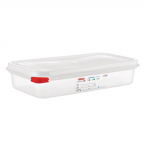Araven 1/3 GN Food Containers 2.5Ltr With Lid (4 pack)