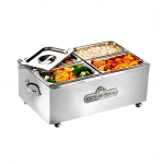 King Edward Large Bain Marie S tainless Steel BM2V/SS