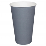 Recyclable Coffee Cups Single WallCharcoal 340ml/12oz(x1000)