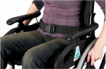 Wheelchair/Shower Chair Lap Belt with Buckle - 70"