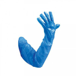 Polythene Gauntlet, Arm Length one size 10 x 50 in a case
