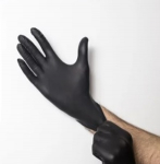 Premium Black Nitrile Gloves Small - Box of 100