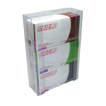Triple Glove Box Holder X 2 PVC 392x266x99mm