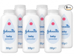 Johnsons Talcum Powder 200g x 6 Bottles