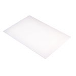 High Density White Chopping Board Large 600x450x12mm