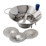 Tellier Stainless Steel Moulin (Size: 12 1/2"/ 310mm)