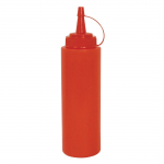 Vogue Red Squeeze Sauce Bottle 8oz