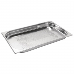 Stainless Steel Perforated 1/1 Gastronorm Pan 20mm