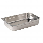 Stainless Steel 1/1 Gastronorm Tray 65mm (9 Ltr)