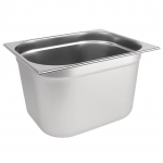 Vogue Stainless Steel 1/2 Gastronorm Tray 200mm (12Ltr)