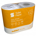 2 Ply Toilet Roll 320 Sheets 4 x 9 Rolls